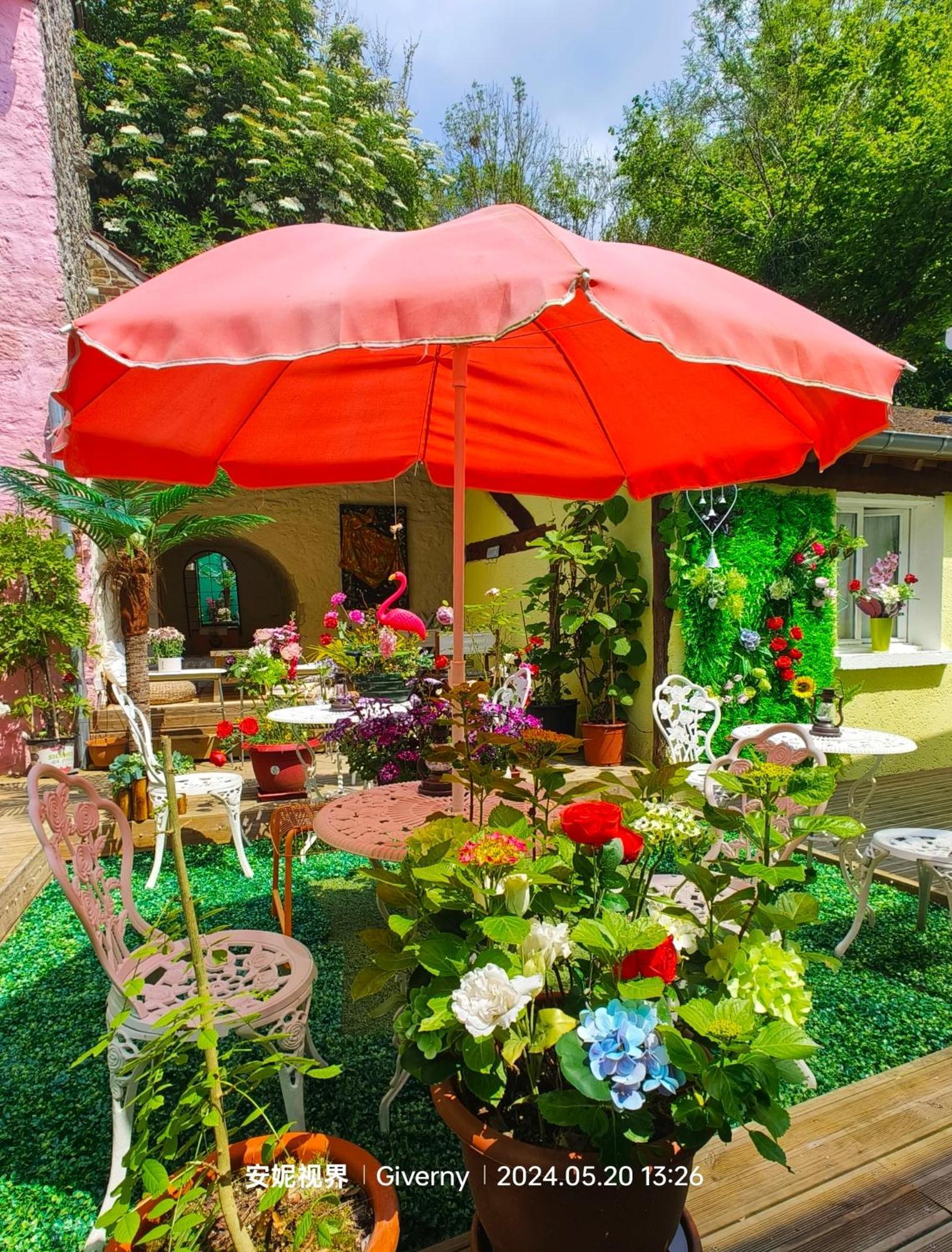 Le Coin Des Artistes Bed & Breakfast Живерни Екстериор снимка